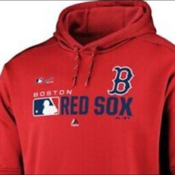 Boston Red Sox Majestic Authentic Hoodie - Picture 5 of 5